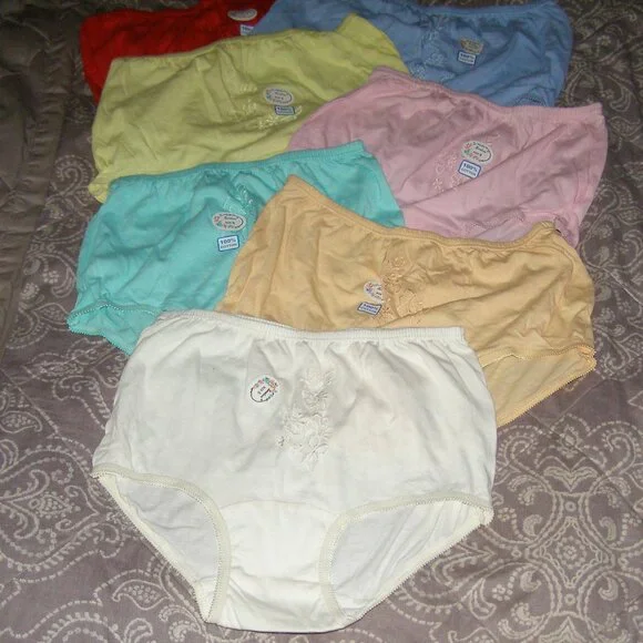 NEW size 6 Cotton Panties 7-pack by Siralena - Picture 4 of 10